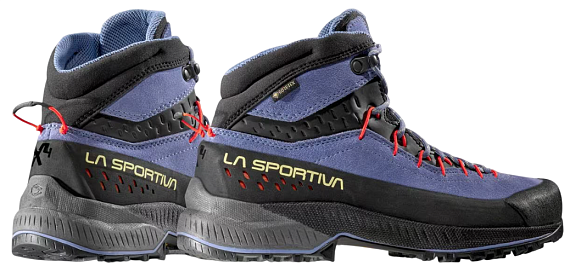 Ботинки женские La Sportiva TX4 Evo Mid Gtx Moonlight/Cherry Tomato - Фото 5 большая