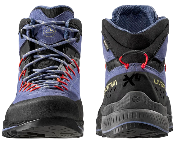 Ботинки женские La Sportiva TX4 Evo Mid Gtx Moonlight/Cherry Tomato - Фото 6 большая