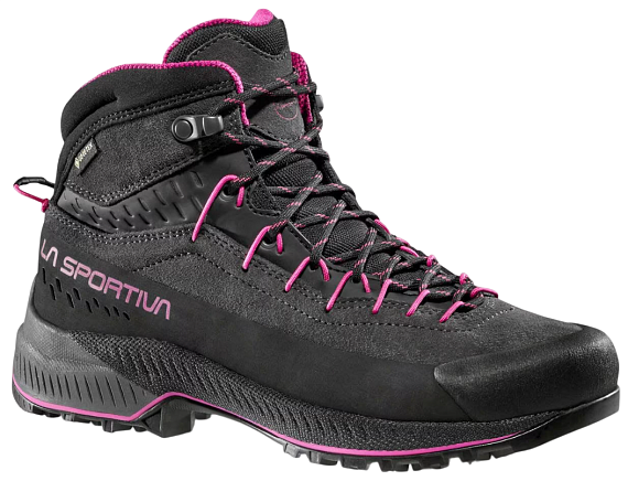 Ботинки женские La Sportiva TX4 Evo Mid Gtx Carbon/Springtime - Фото 2 большая
