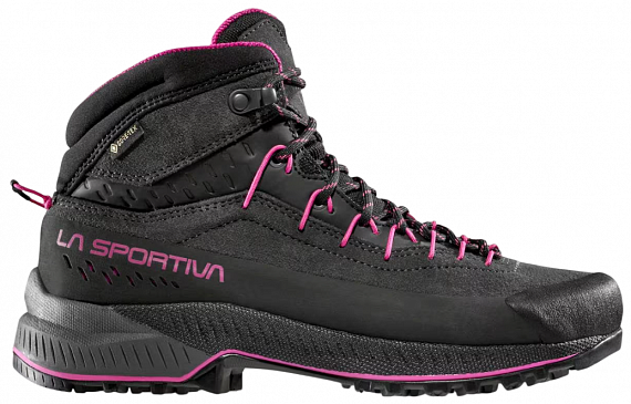 Ботинки женские La Sportiva TX4 Evo Mid Gtx Carbon/Springtime - Фото 1 большая