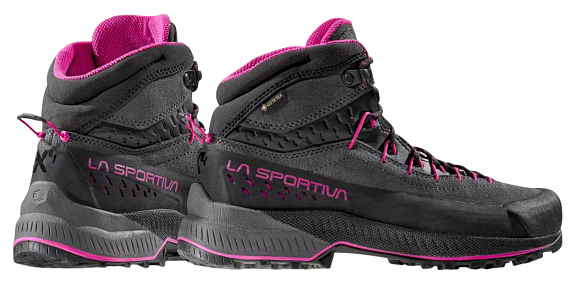 Ботинки женские La Sportiva TX4 Evo Mid Gtx Carbon/Springtime - Фото 5 большая