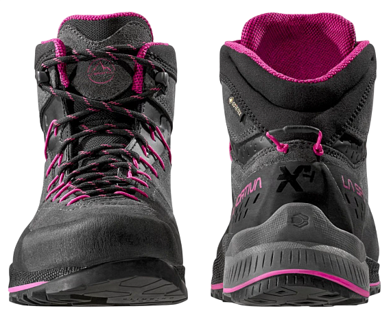 Ботинки женские La Sportiva TX4 Evo Mid Gtx Carbon/Springtime - Фото 6 большая