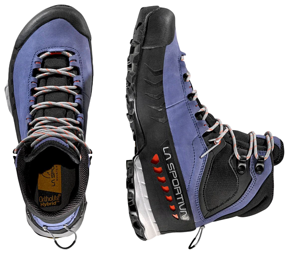 Ботинки женские La Sportiva TX5 Gtx Moonlight/Cherry Tomato - Фото 4 большая