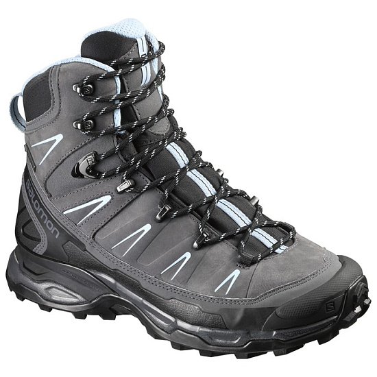 Ботинки женские Salomon X Ultra Trek GTX Dark Cloud/Black/Cristal - Фото 1 большая