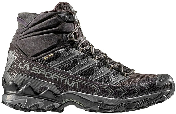 Ботинки женские La Sportiva Ultra Raptor II Mid Gtx Black/Reflective - Фото 1 большая