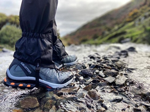 Ботинки женские Salomon Quest 4D 3 Gtx Ebony/Chocolate - Фото 3 большая