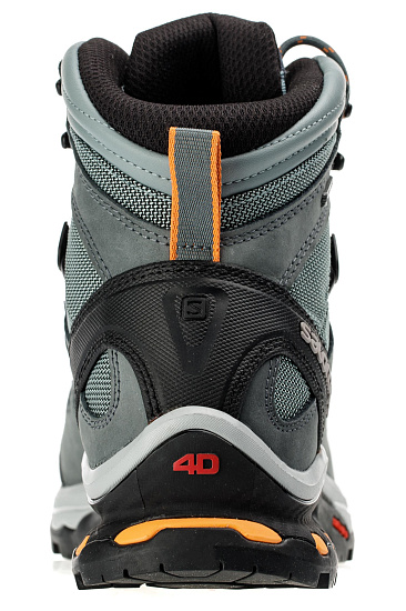 Ботинки женские Salomon Quest 4D 3 Gtx Lead/Stormy Weather/Bird Of Paradise - Фото 3 большая