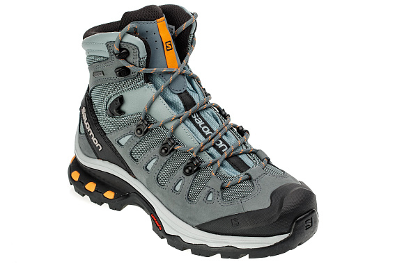 Ботинки женские Salomon Quest 4D 3 Gtx Lead/Stormy Weather/Bird Of Paradise - Фото 5 большая