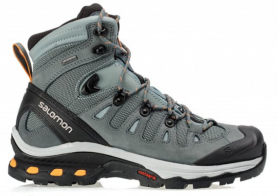 Ботинки женские Salomon Quest 4D 3 Gtx Lead/Stormy Weather/Bird Of Paradise - Фото 1 большая
