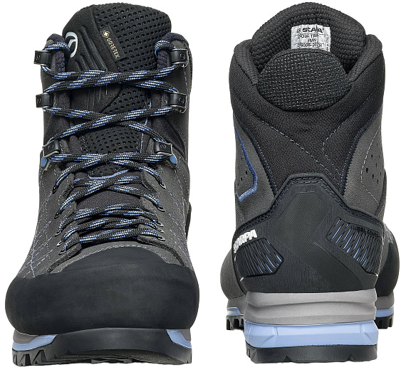 Ботинки женские Scarpa Zodiac Trk Gtx Anthracite/Lavender - Фото 3 большая