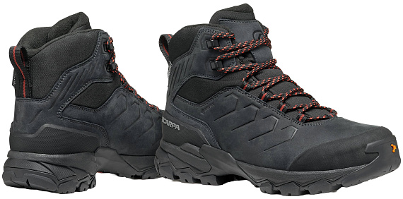 Ботинки женские Scarpa Moraine Polar Gtx Dark Anthracite/Coral - Фото 7 большая