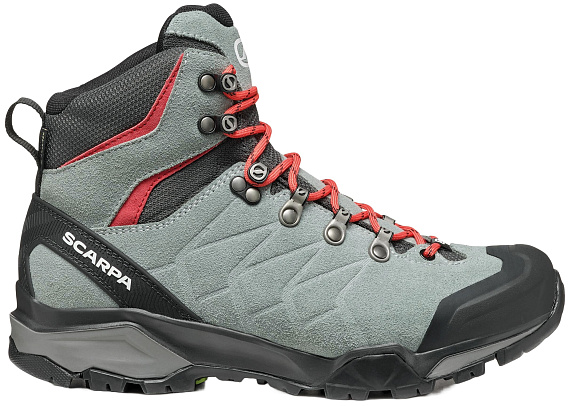 Ботинки женские Scarpa Zg Trk Gtx Conifer/Mineral Red - Фото 1 большая