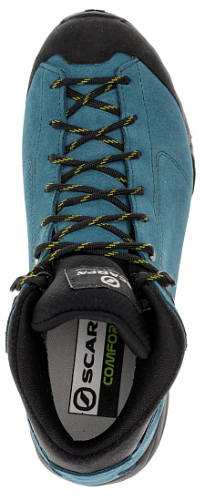 Ботинки женские Scarpa Mojito Hike GTX Suede Lake Blue - Фото 5 большая