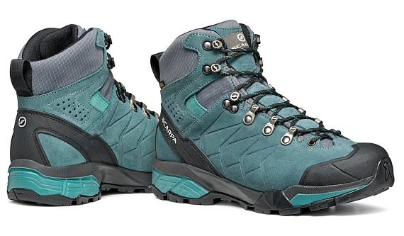Ботинки женские Scarpa Zg Trek Gtx Nile Blue/Gray/Lagoon - Фото 5 большая