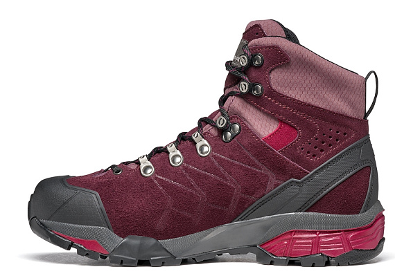 Ботинки женские Scarpa Zg Trek Gtx Temeraire/Red Plum - Фото 6 большая