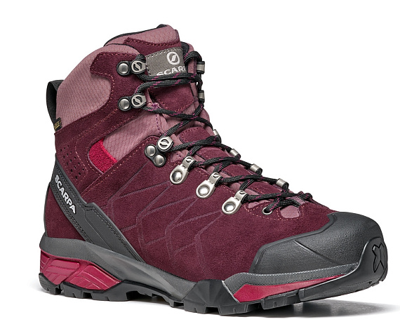 Ботинки женские Scarpa Zg Trek Gtx Temeraire/Red Plum - Фото 7 большая
