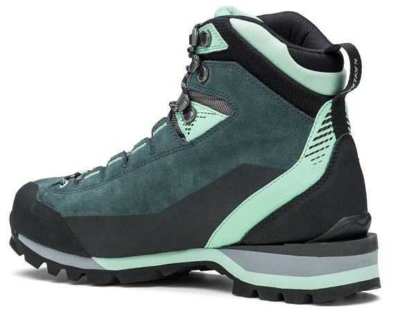 Ботинки женские Kayland Grand Tour Gtx Grey/Light Green - Фото 2 большая
