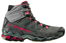 Ботинки женские La Sportiva Ultra Raptor II Mid Leather Gtx Charcoal/Cerise