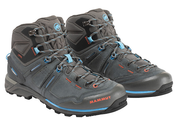 Ботинки женские Mammut Alnasca Pro Mid GTX Graphite/Whisper - Фото 3 большая