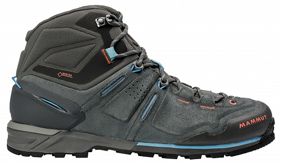Ботинки женские Mammut Alnasca Pro Mid GTX Graphite/Whisper - Фото 1 большая