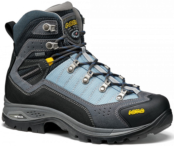 Ботинки женские Asolo Drifter I Evo GV ML Grey/Blue Fog - Фото 2 большая