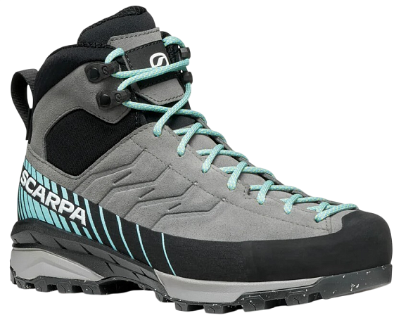 Ботинки женские Scarpa Mescalito Trk 2 Gtx Midgray/Aqua - Фото 5 большая