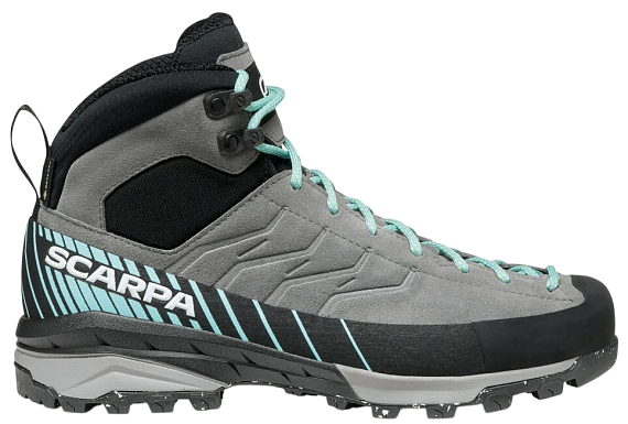 Ботинки женские Scarpa Mescalito Trk 2 Gtx Midgray/Aqua - Фото 1 большая