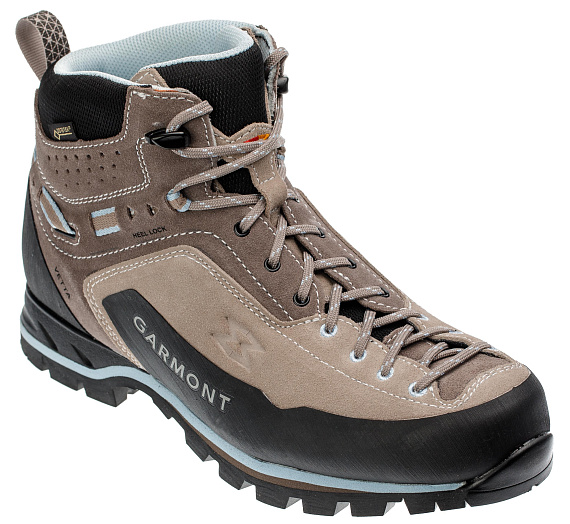 Ботинки женские Garmont Vetta GTX Warm Grey/Light Blue - Фото 5 большая