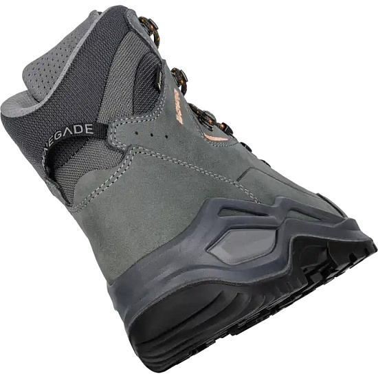 Ботинки женские Lowa Renegade Evo Gtx Mid Grafite/Albicocca - Фото 4 большая