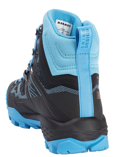 Ботинки женские Mammut Ducan High GTX Black/Whisper - Фото 4 большая