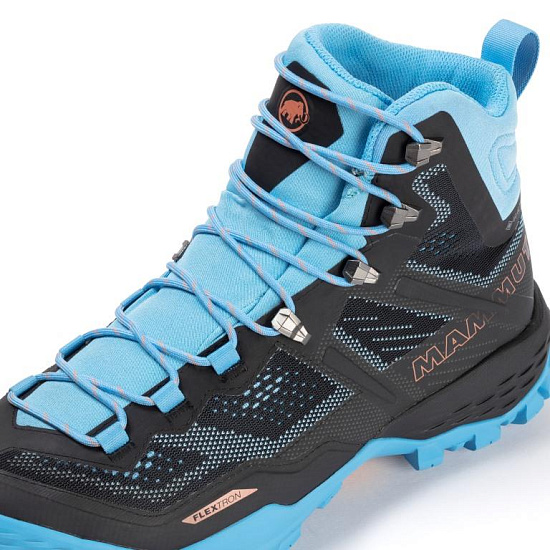 Ботинки женские Mammut Ducan High GTX Black/Whisper - Фото 5 большая