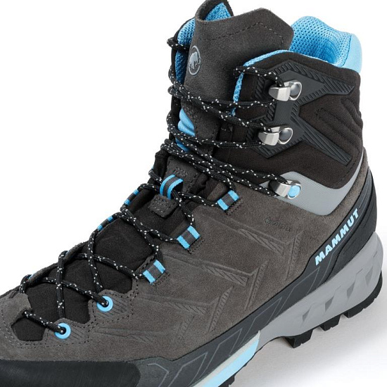 Ботинки женские Mammut Kento Tour High Gtx Dark Titanium/Whisper - Фото 3 большая