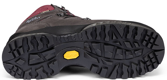 Ботинки женские Hanwag Tatra II Wide GTX Asphalt/Dark Garnet - Фото 2 большая