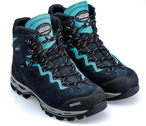 Ботинки женские Meindl Minnesota PRO GTX Midnight Blue/Turquoise - Фото 2 большая