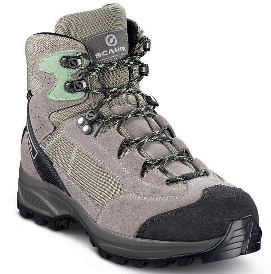 Ботинки женские Scarpa Kailash Lite GTX Quartz/Taupe/Pastel Green - Фото 1 большая