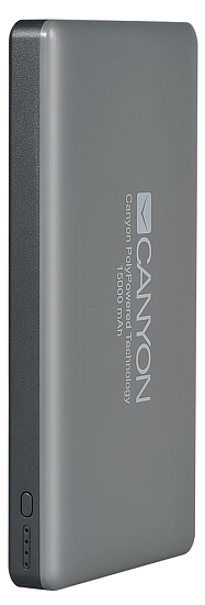 Зарядное устройство Canyon 15000 мАч Li-poly Dark Gray - Фото 1 большая