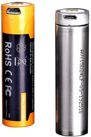 Аккумулятор Fenix 18650 3500 мАч Li-ion USB - Фото 4 большая
