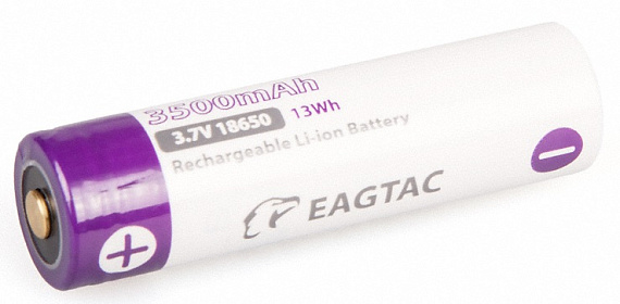 Аккумулятор EagleTac 18650 3500mAh - Фото 1 большая