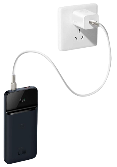 Аккумулятор Baseus Magnetic Wireless Blue - Фото 2 большая