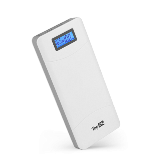 Аккумулятор TopOn Top-T72/W Белый - Фото 1 большая