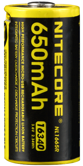 Аккумулятор Nitecore NL1665R USB - Фото 1 большая