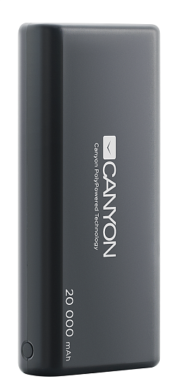 Зарядное устройство Canyon 20000 мАч Li-poly Black - Фото 1 большая