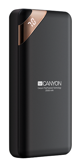Зарядное устройство Canyon 20000 мАч Li-poly Black - Фото 1 большая