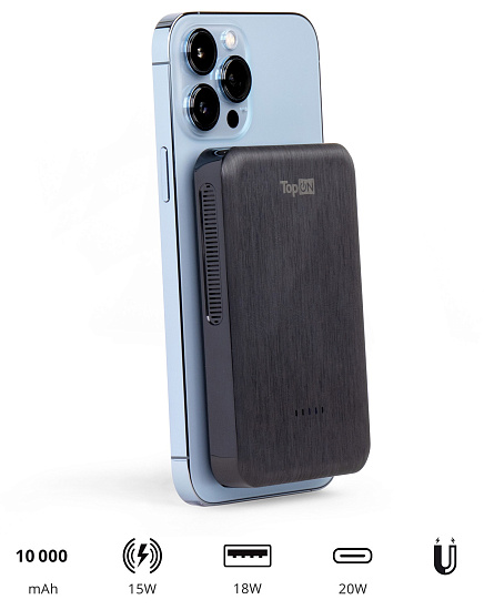 Аккумулятор TopOn Top-M10B Cиний - Фото 3 большая