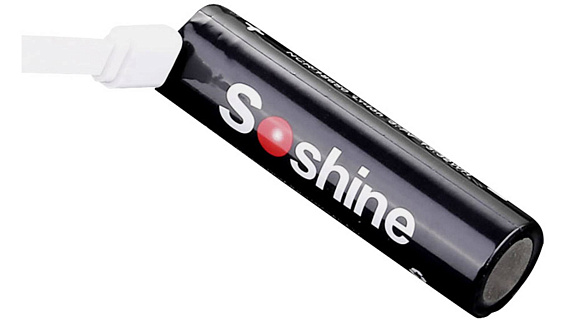 Аккумулятор Soshine 18650 3600 мАч 3.7V USB - Фото 1 большая
