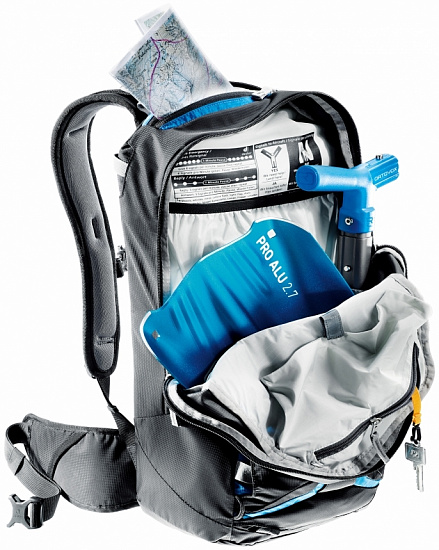 Рюкзак Deuter Freerider Lite 25 Black - Фото 3 большая
