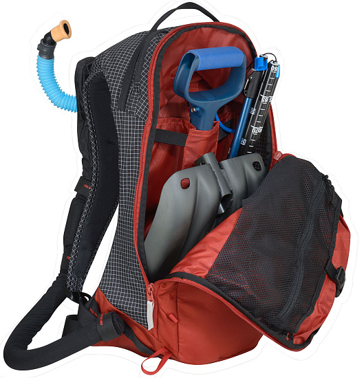 Рюкзак Black Diamond Dawn Patrol 15 Black - Фото 3 большая