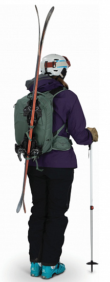 Рюкзак женский Osprey Kresta 20 Winter Night Blue - Фото 10 большая