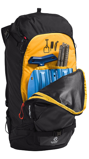 Рюкзак The North Face Snomad 34 Tnf Black/Tnf Red - Фото 3 большая