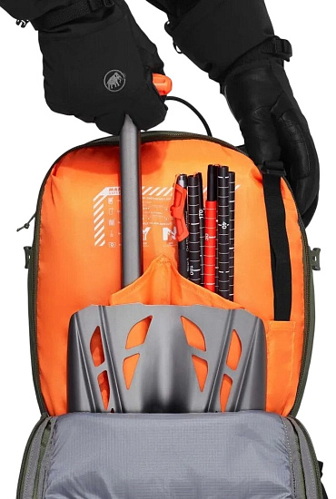 Рюкзак Mammut Nirvana 28 Marsh/Black - Фото 6 большая